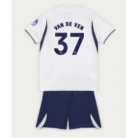 Tottenham Hotspur Micky van de Ven #37 Hjemme skjorte til barn 2026-27 Kortermet (+ korte bukser)